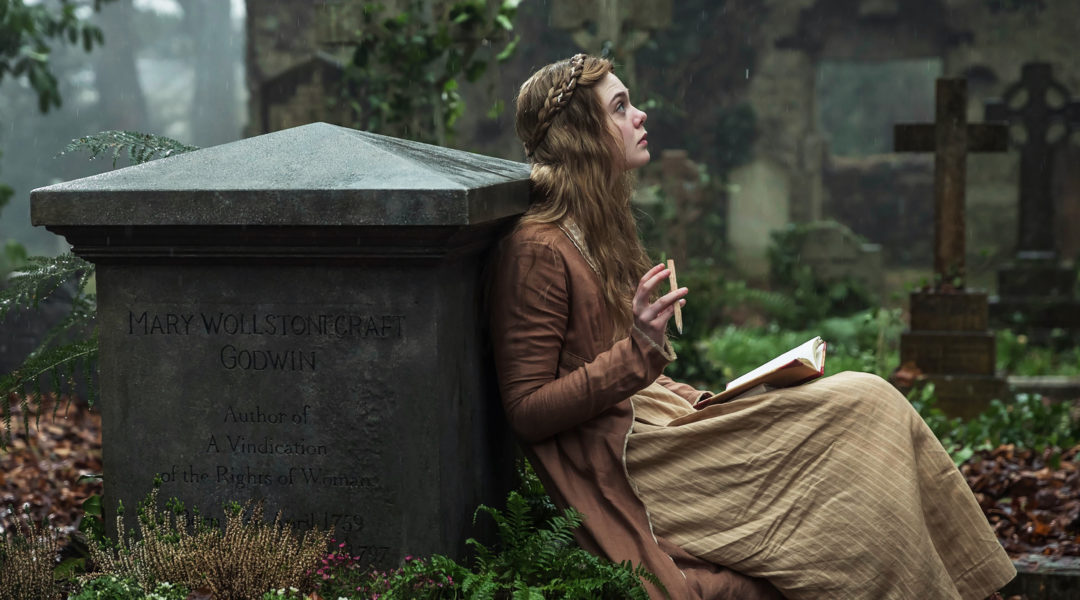 Die Droste-Gesellschaft zeigte in Kooperation mit dem Filmclub Die Linse e.V. am 1.12.2019 ab 17 Uhr im Cinema Münster den Film "Mary Shelley". © 2019 PROKINO.