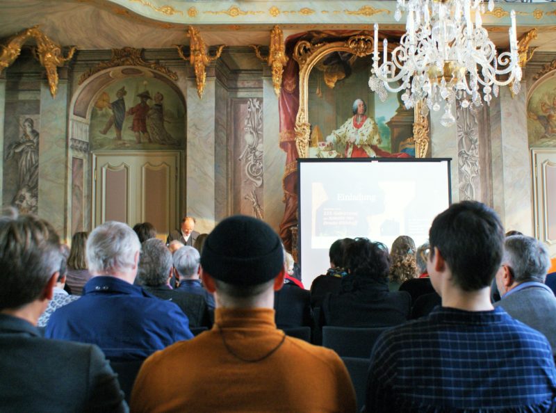 Matinee zum 223. Geburtstag der Annette von Droste-Hülshoff im Erbdrostenhof am 12.01.2020. Copyright: Claudia Ehlert.