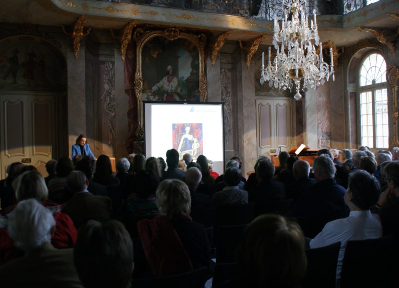 Matinee zum 223. Geburtstag der Annette von Droste-Hülshoff im Erbdrostenhof am 12.01.2020. Copyright: Claudia Ehlert.