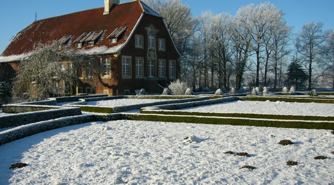 Rüschhaus im Schnee, Foto: Horst Plate