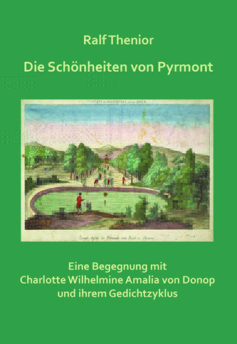Cover von Ralf Theniors "Die Schönheit Pyrmont". Coverabbildung bereitgestellt vom Museum im Schloss Bad Pyrmont